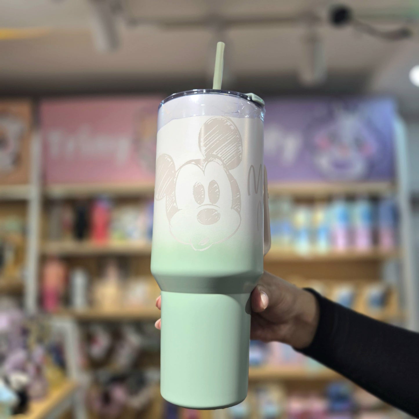 Straw Mug Mickey Mouse Disney