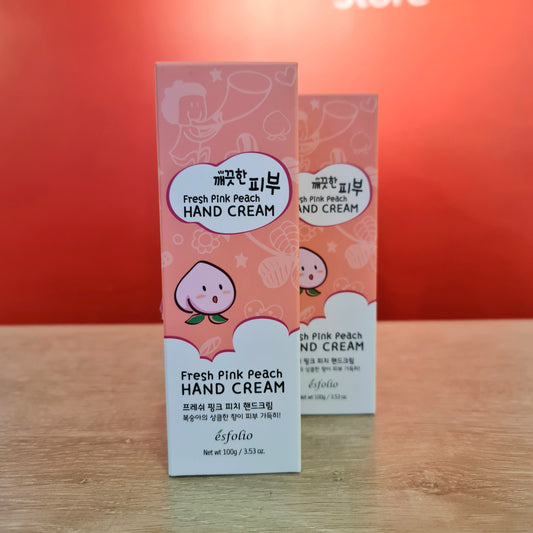 Crema para manos Pure skin Fresh Pink Peach Esfolio