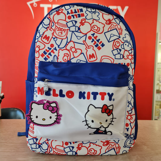 Mochila Hello Kitty azul