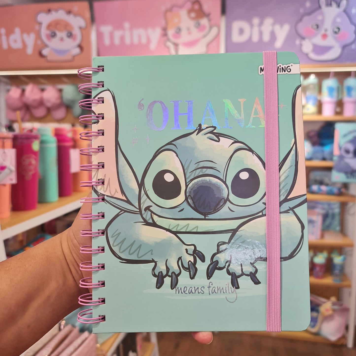 Libreta Espiral Stitch – 90 hojas